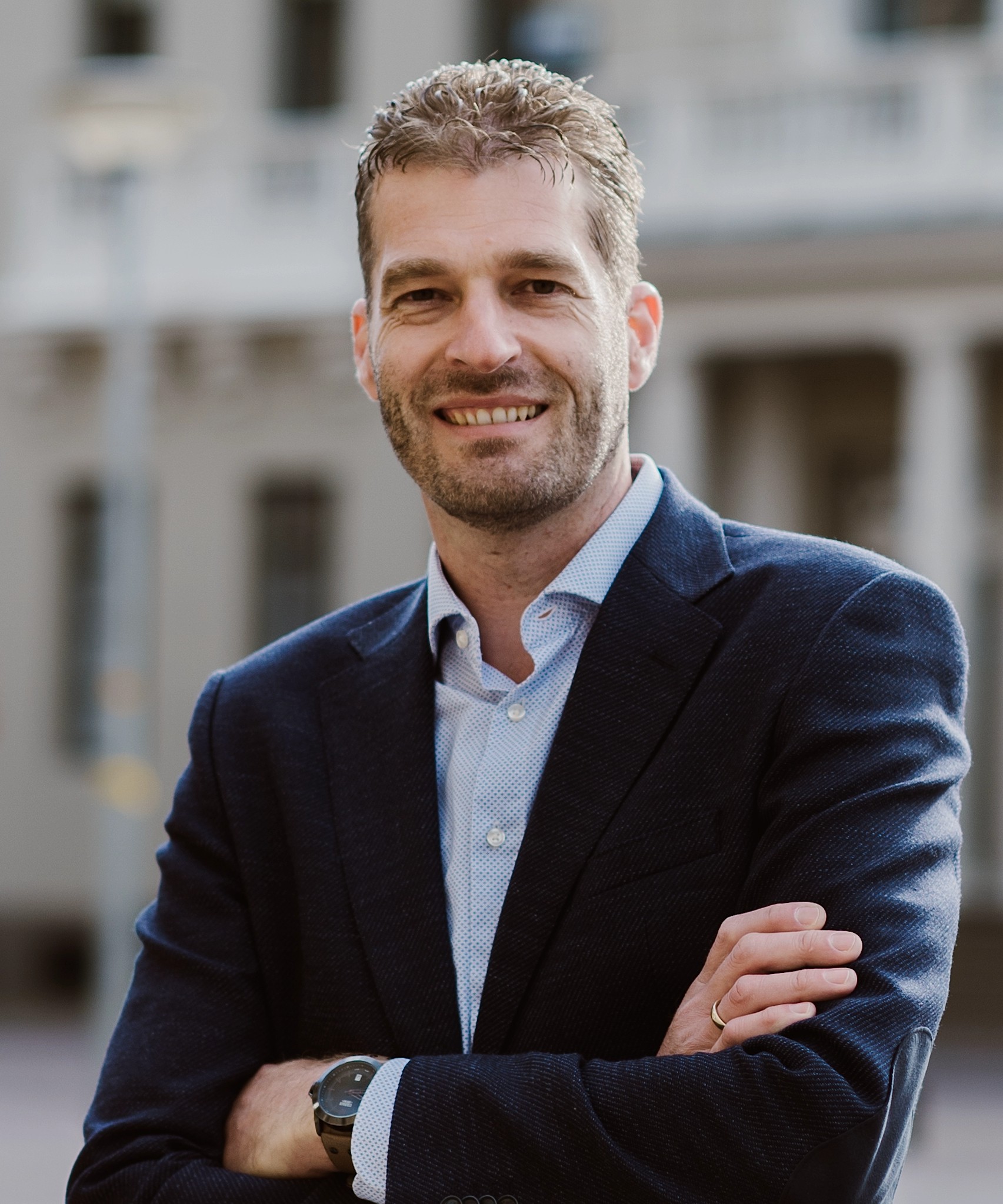 Portret van René Langer, Hoger Veiligheidskundige bij Langer HSE